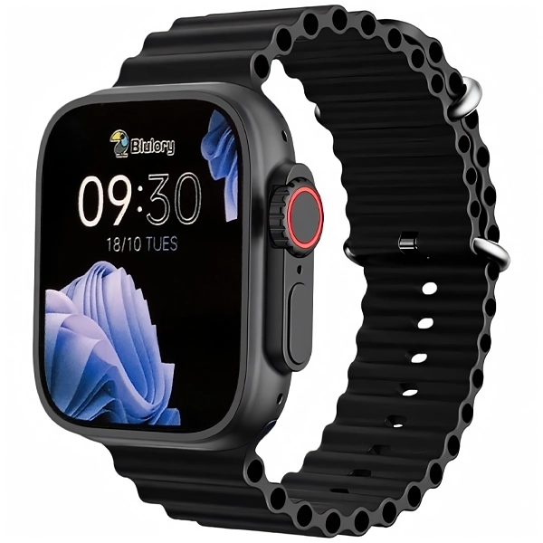 RELOGIO BLULORY ULTRA MINI 2025 SMART WATCH PRETO