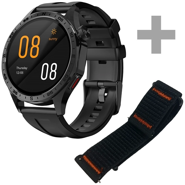 RELOGIO AIWR PEPS 1R A2502 SMART WATCH CINZA/PRETO