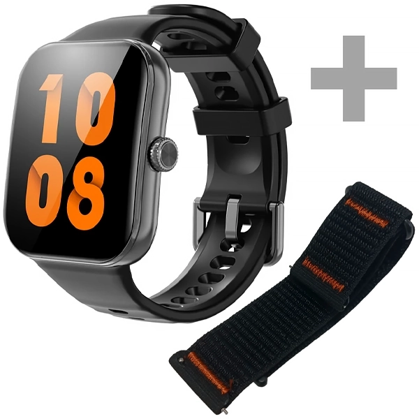 RELOGIO AIWR PEPS 1S A2501 SMART WATCH PRETO