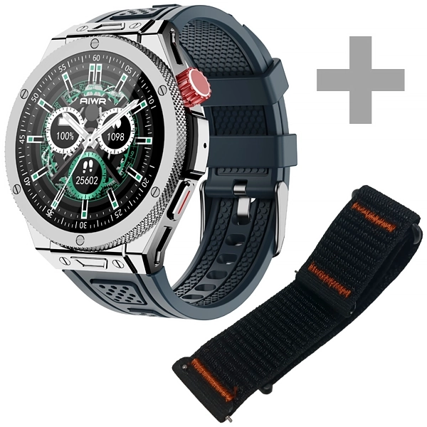 RELOGIO AIWR CYNEX A2506 SMART WATCH SILVER/VERDE