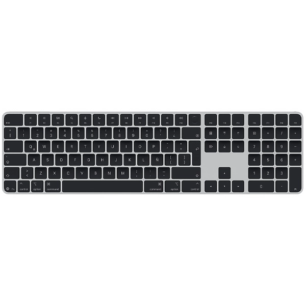 APPLE TECLADO MXK83LA/A A3119 MAGIC KEYBOARD ESPANHOL USB-C CINZA/PRET