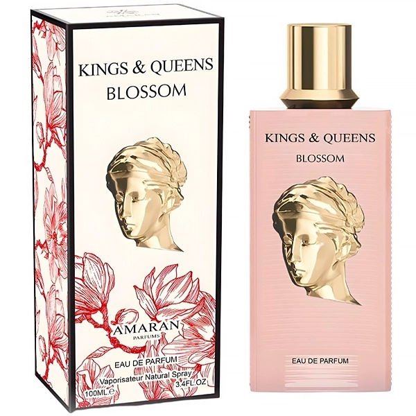 PERFUME FEMININO ARABE AMARAN KINGS & QUEENS BLOSSOM EDP 100ML(727744)