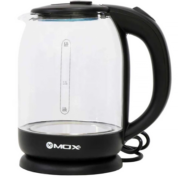 JARRA ELETRICA MOX MO-EK25 VIDRO 2LITROS 220V/50/60HZ PRETO