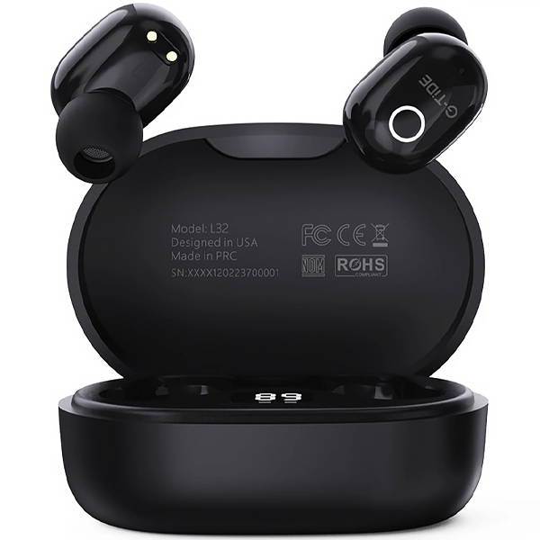 FONE BT G-TIDE L32 TRUE WIRELESS EARPHONE C/MICROFONE PRETO