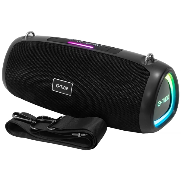 SPEAKER G-TIDE SH50 TWS BLUETOOTH USB AUXILIAR 30WATTS PRETO