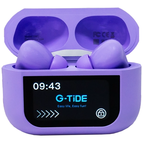 FONE BT G-TIDE DWS1 FUTURE POD TRUE WIRELESS EARPHONE C/MICROFONE ROXO
