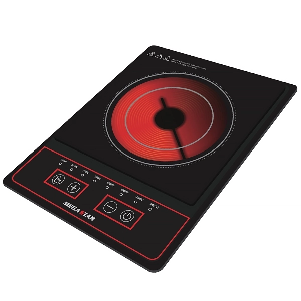 FOGAREIRO MEGASTAR ER68 INFRAVERMELHO 220V/50/60HZ PRETO
