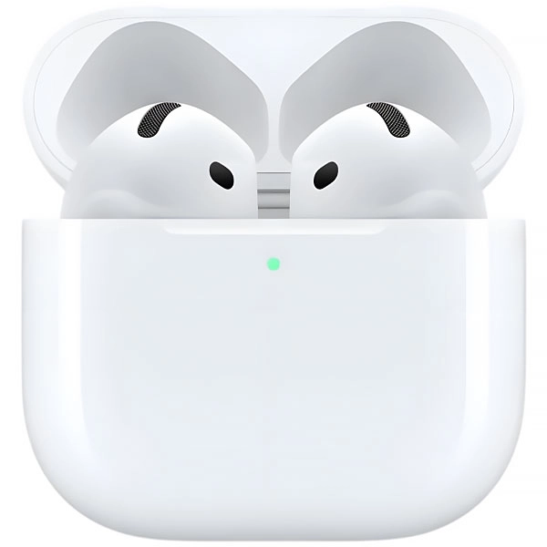 Fone de Ouvido Sem Fio Apple AirPods 4 ANC MXP93LL com USB-C Charging Case - Branco (S/ Lacre)