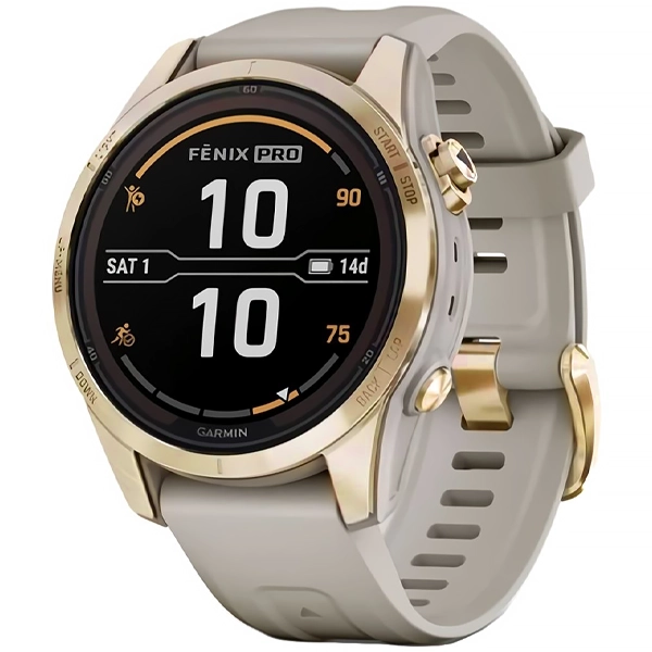 RELOGIO GARMIN FENIX 7S PRO SAPPHIRE SOLAR SMAR WAT 010-02776-17 DO/BE