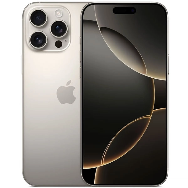 Apple iPhone 16 Pro Max A3084 eSIM 256GB/8GB RAM de 6.9" 48+48+12MP/12MP - Natural Titanium (Riscado) (S/ Lacre)
