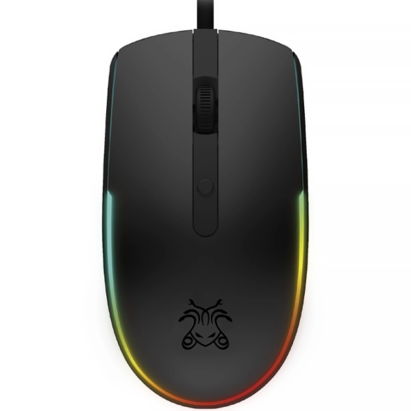 MOUSE MOX MO-M251 RGB EMPORIUM GAMING OPTICO PRETO