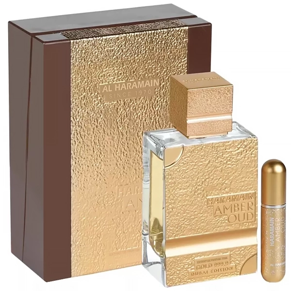 Perfume Unisex Al Haramain Amber Oud Gold 999.9 Dubai Edition Extrait de Parfum 100 ml