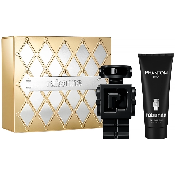 PERFUME MASCULINO PACO RABANNE PHANTOM PARFUM 100+GEL BANHO100 KIT(663