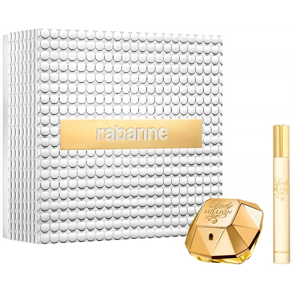 PERFUME FEMININO PACO RABANNE LADY MILLION EDP 50ML +EDP10 KIT(643141)
