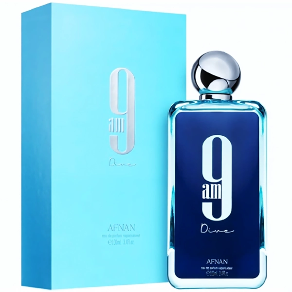 PERFUME UNISSEX ARABE AFNAN 9AM DIVE EDP 100ML (072836)