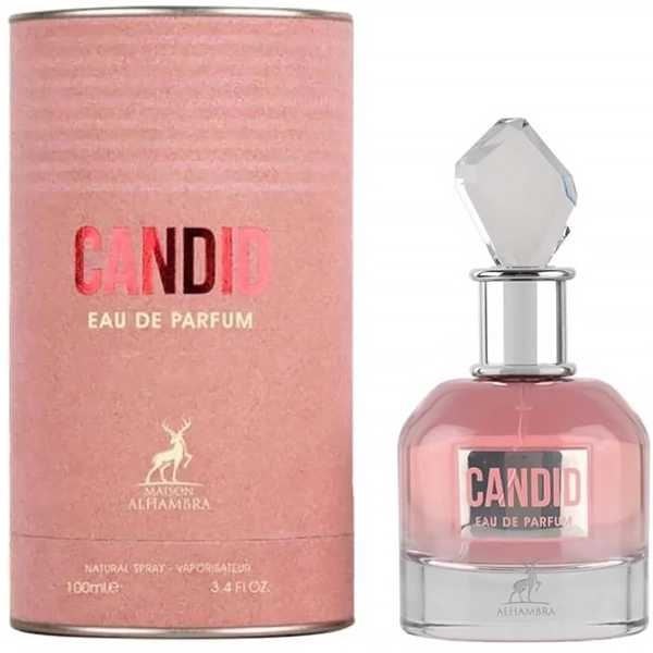 PERFUME FEMININO ARABE MAISON ALHAMBRA CANDID EDP 100ML (730072).