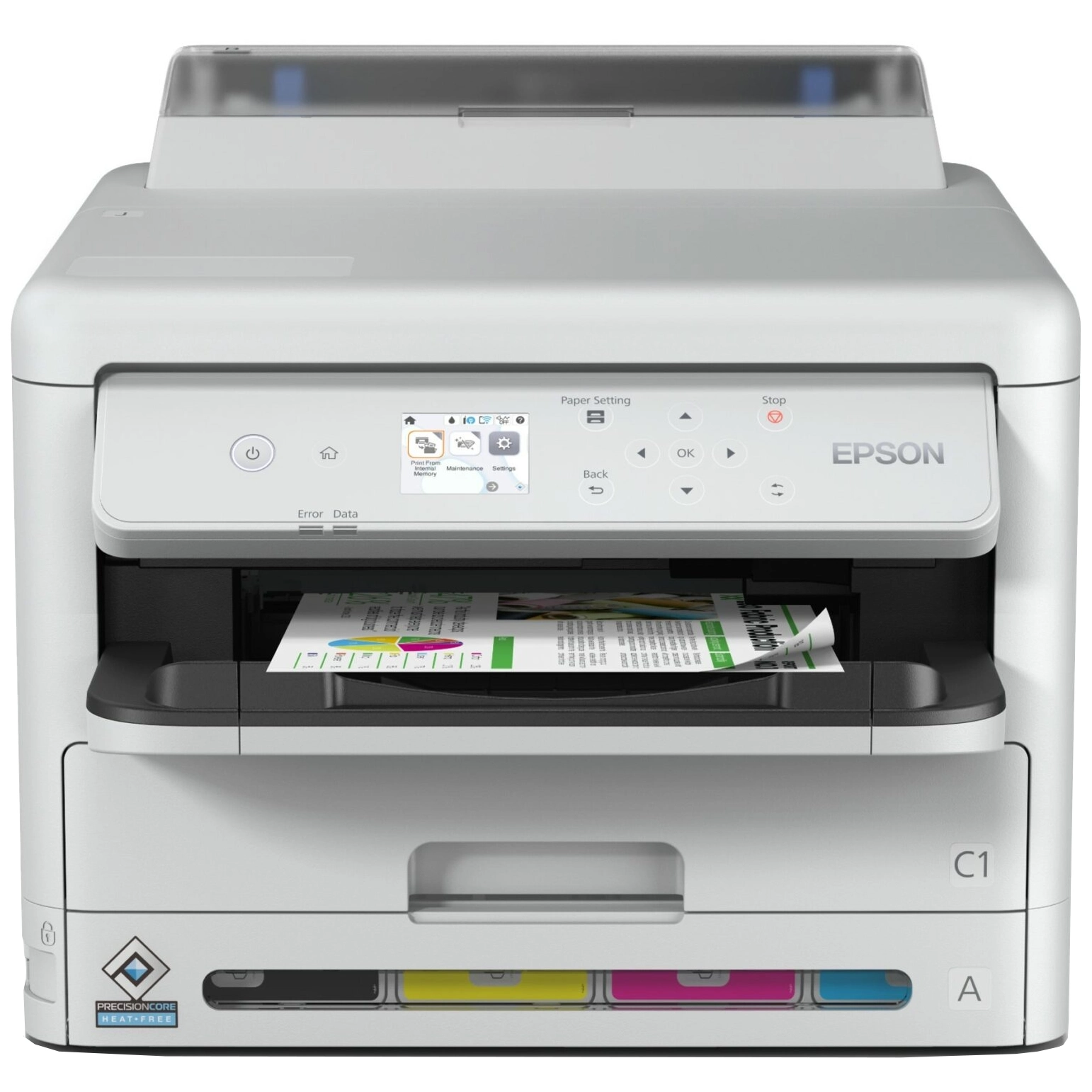 IMPRESSORA EPSON WF-C5390 WORKFORCE PRO WIFI 2V BRANCO SG