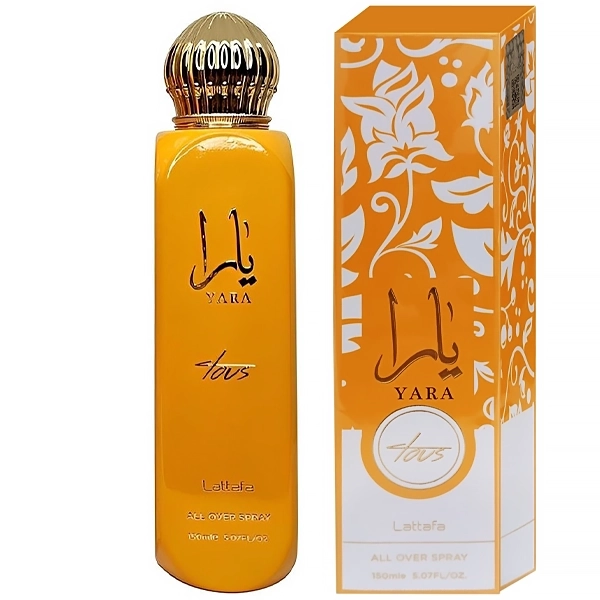 Spray Corporal Feminino Lattafa Yara Tous 150 ml