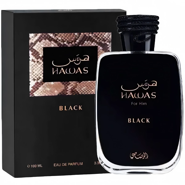 PERFUME MASCULINO RASASI HAWAS BLACK EDP 100ML (331033)