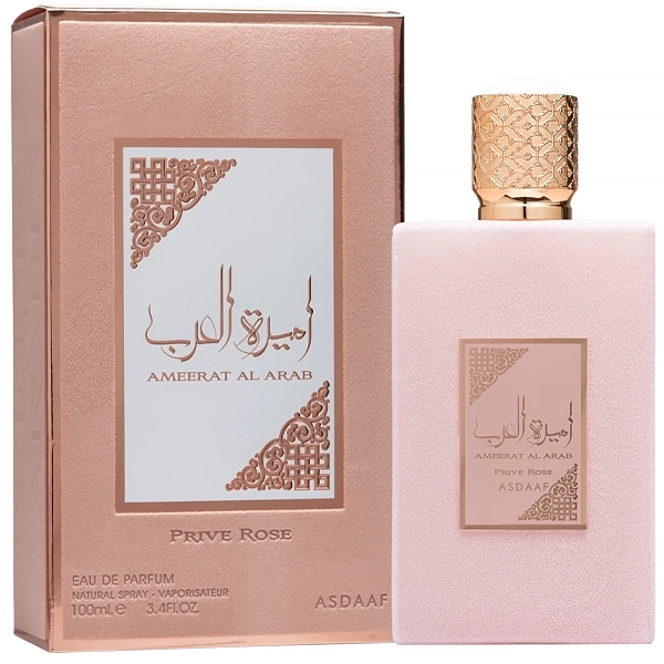 PERFUME FEMININO ARABE LATTAFA ASDAAF AMEE AL ARAB PRIV ROS EDP100(868