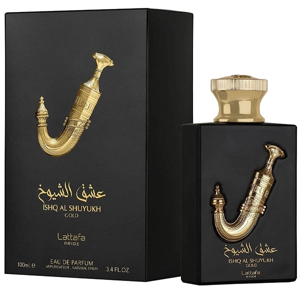 PERFUME UNISSEX ARABE LATTAFA PRIDE ISHQ AL SHUYUKH GOLD EDP 100ML(665