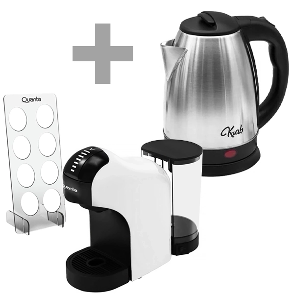 CAFETEIRA QUANTA QTCMC50 MULT CAPS 3EM1 220/50/60 BR+SUP+JARR ELE KB2L