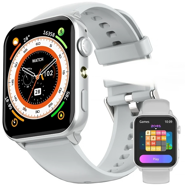 RELOGIO BLACKVIEW R30 MAX SMART WATCH SILVER