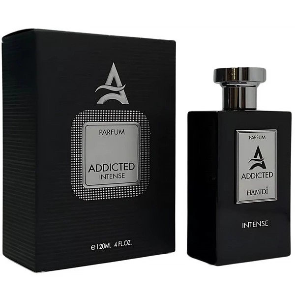 PERFUME MASCULINO ARABE HAMIDI ADDICTED INTENSE PARFUM 120ML (156225)