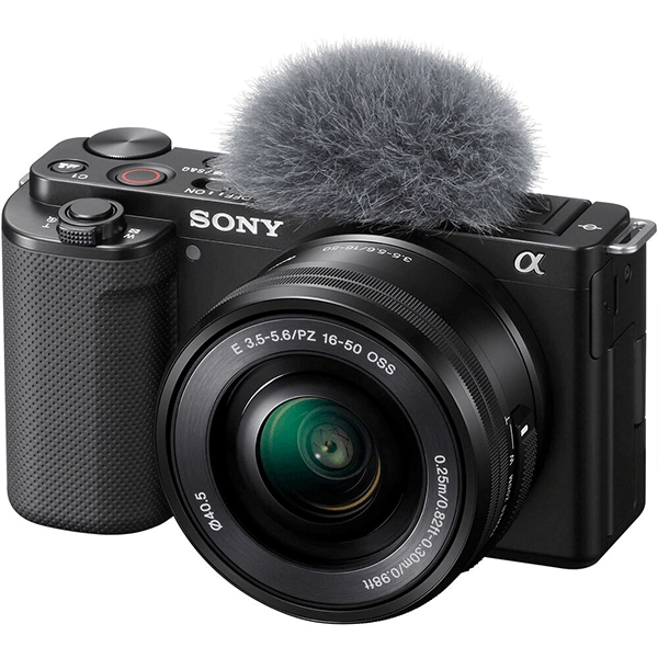 CAMERA SONY ZV-E10 E10L 16-50MM 4K PRETO
