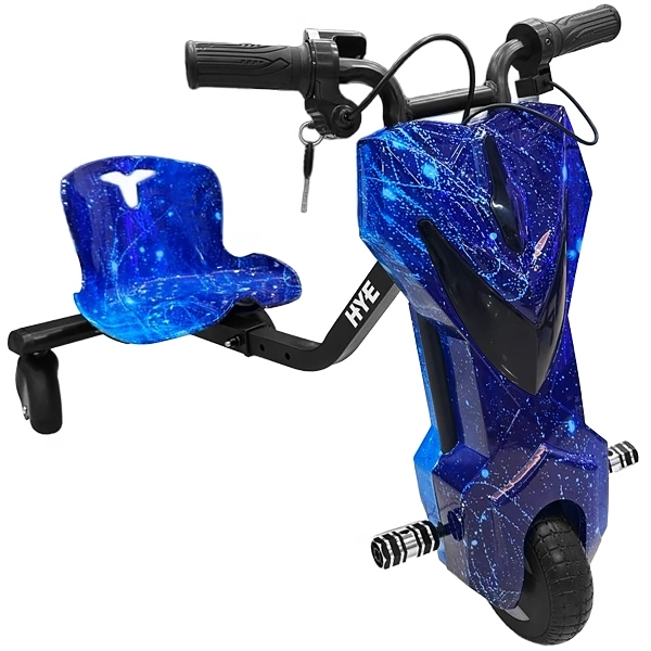 TRICICLO HYE HYE-TR01 6.5" BLUETOOTH LED SPEAKER 150WATTS BLUE GALAXY