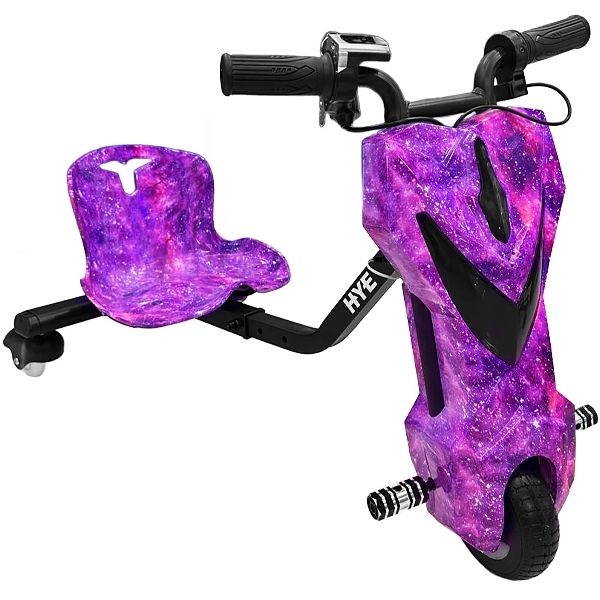 TRICICLO HYE HYE-TR01 6.5" BLUETOOTH LED SPEAKER 150WATTS PURPLE GALAX