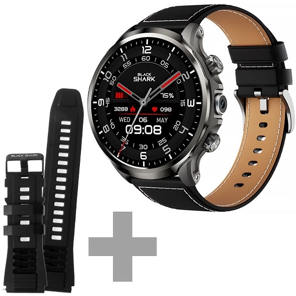RELOGIO BLACK SHARK (XIAOMI) X BS-W2403 LTE SMART WATCH CINZA/PRETO