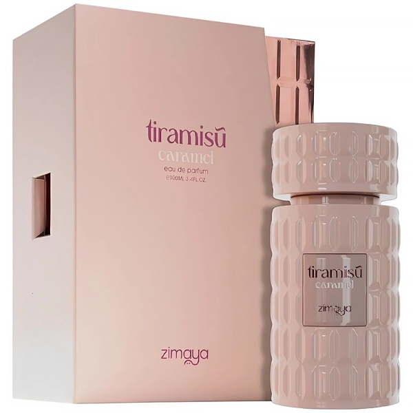 PERFUME FEMININO ARABE ZIMAYA TIRAMISU CARAMEL EDP 100ML (075622).