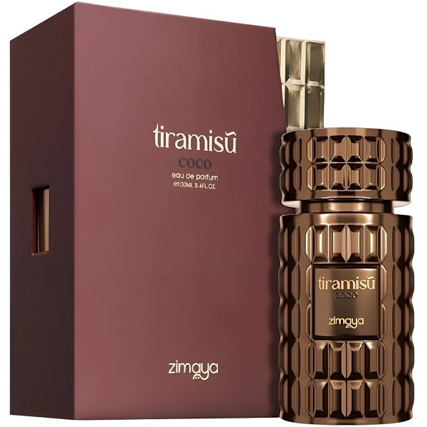 PERFUME MASCULINO ARABE ZIMAYA TIRAMISU COCO EDP 100ML (075639)