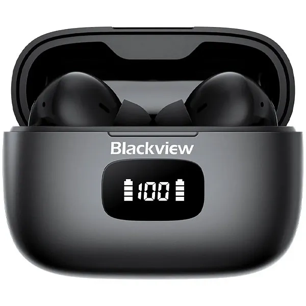 FONE BT BLACKVIEW AIRBUDS8 HQ TRUE WIRELESS C/MICROFONE(***)PRETO