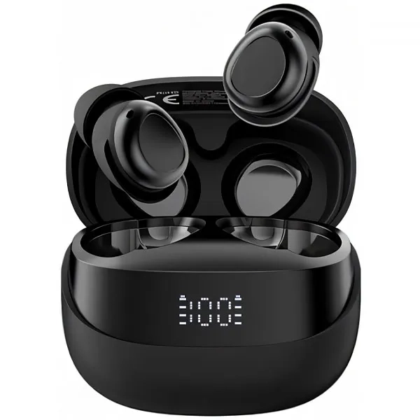FONE BT BLACKVIEW AIRBUDS9 TRUE WIRELESS EARBUDS C/MICROF(***)PRETO