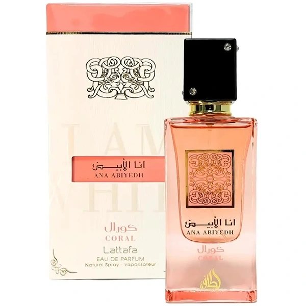 PERFUME UNISSEX ARABE LATTAFA ANA ABIYEDH CORAL EDP 60ML (341826)