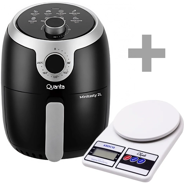 FRITADEIRA ELETRICA QUANTA QTAF230 AIR FRY 2L 220/50/60 P/S+BAL KBDC10