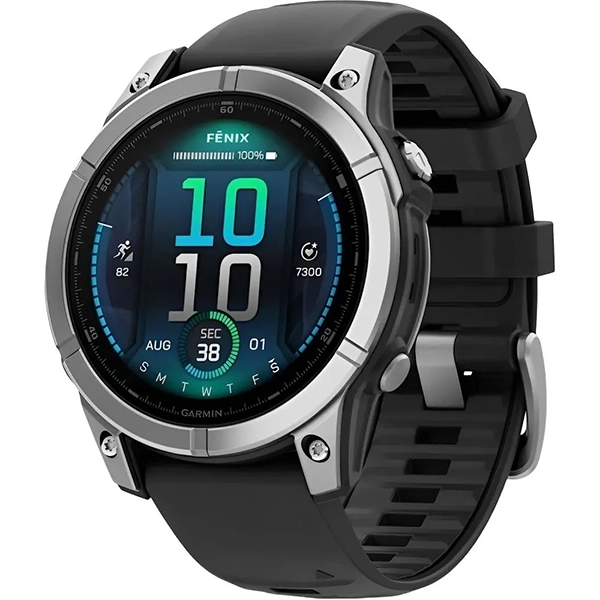 RELOGIO GARMIN FENIX E AMOLED 47MM SMART WATCH 010-03025-00 CINZA/PRET