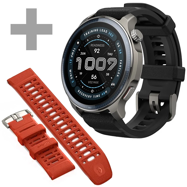 Reloj Amazfit Balance 2 A2430 con GPS/Wi-Fi + Pulsera - Black