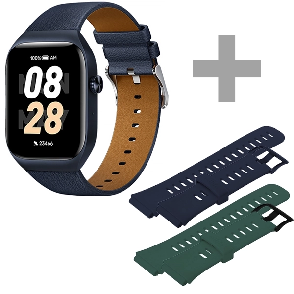 RELOGIO MIBRO (XIAOMI) WATCH T2 XPAW012 SMART WATCH AZUL+PULS 20MM VD