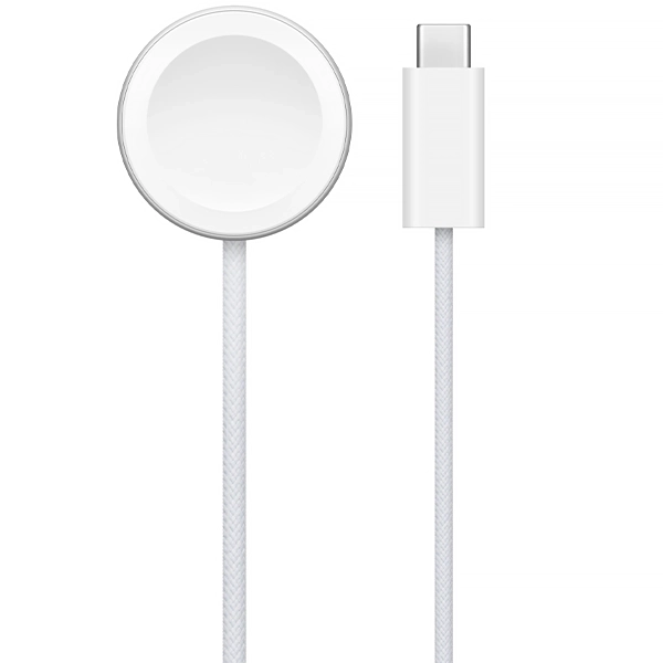 Cargador Wireless Apple Magnetic Fast Charger A2515 MT0H3BE USB-C - Blanco