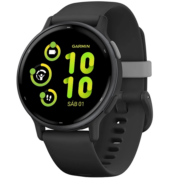 RELOGIO GARMIN VIVO ACTIVE 5 SMART WATCH 010-02862-5A PRETO
