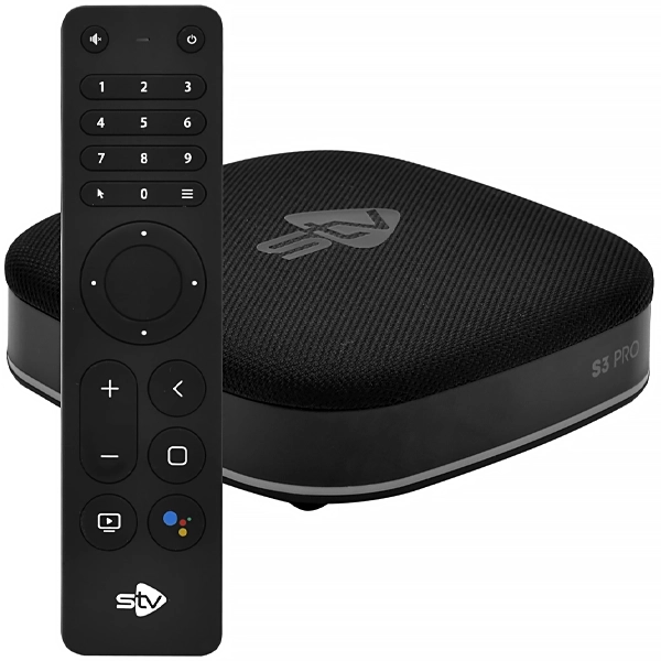 RECEPTOR FTA STV S3 PRO ANDROID IPTV WIFI EMBUTIDO PRETO