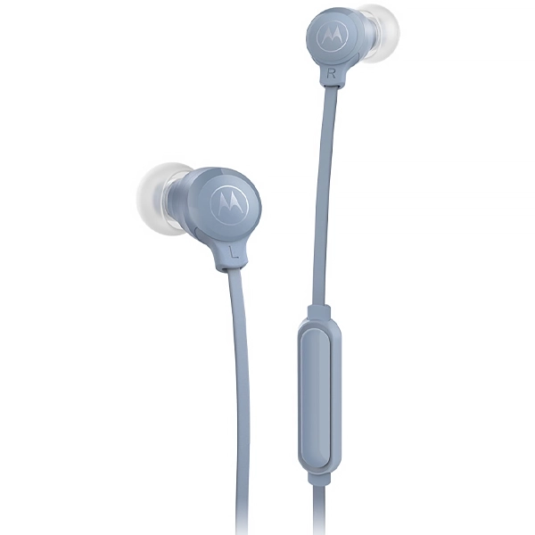 FONE MOTOROLA EARBUDS 3-S C/MICROFONE PEQUENO AZUL
