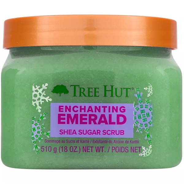 ESFOLIANTE CORPO TREE HUT ENCHANTI ESMERALD SHEA SUGAR SCRUB 510G(3912