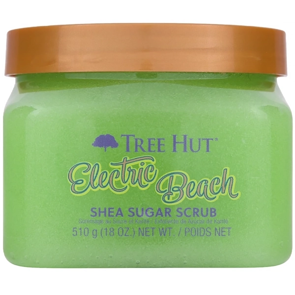 Exfoliante Corporal Tree Hut Electric Beach Shea Sugar Scrub de 510 g