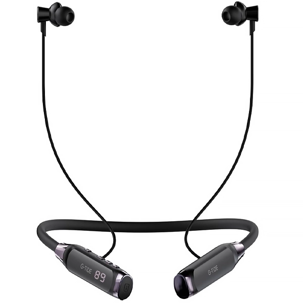 FONE BT G-TIDE EG22 NECKBAND WIRELESS HEADPHONES C/MICROFONE PRETO