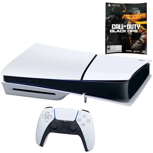 Console Sony PlayStation 5 Slim 1TB CFI-2015 8K + Cupom Call Of Duty Black OPS6
