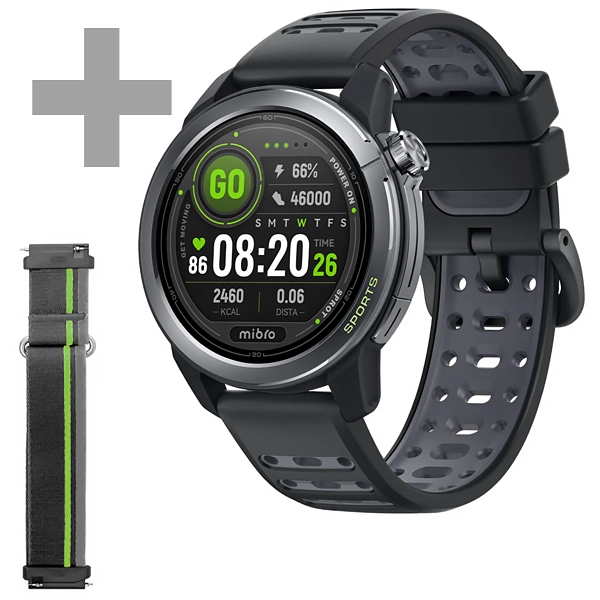 RELOGIO MIBRO (XIAOMI) WATCH GS ACTIVE 2 XPAW024 SMART WATCH PRETO